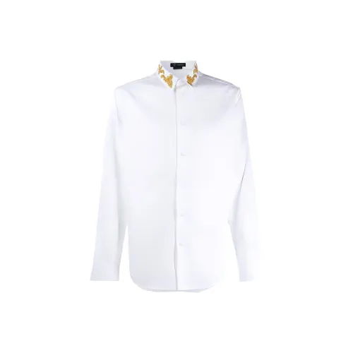 VERSACE Shirts Men White