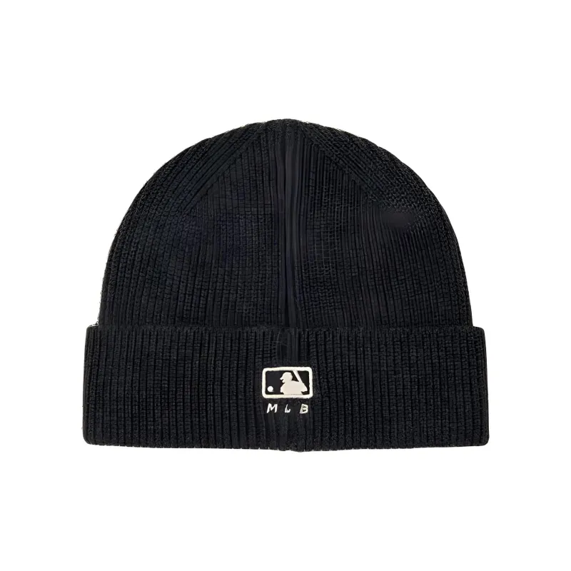 MLB Nylon Beanies Unisex Dark Gray-1