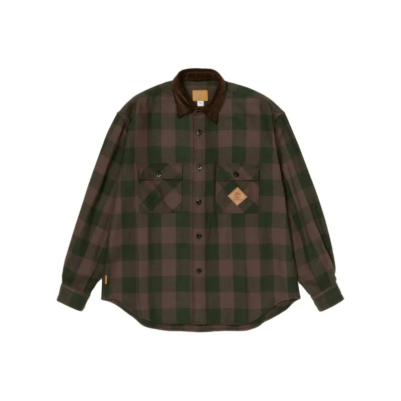 Timberland FW23 +81 3 Series Shirt Unisex Chocolate Brown-0