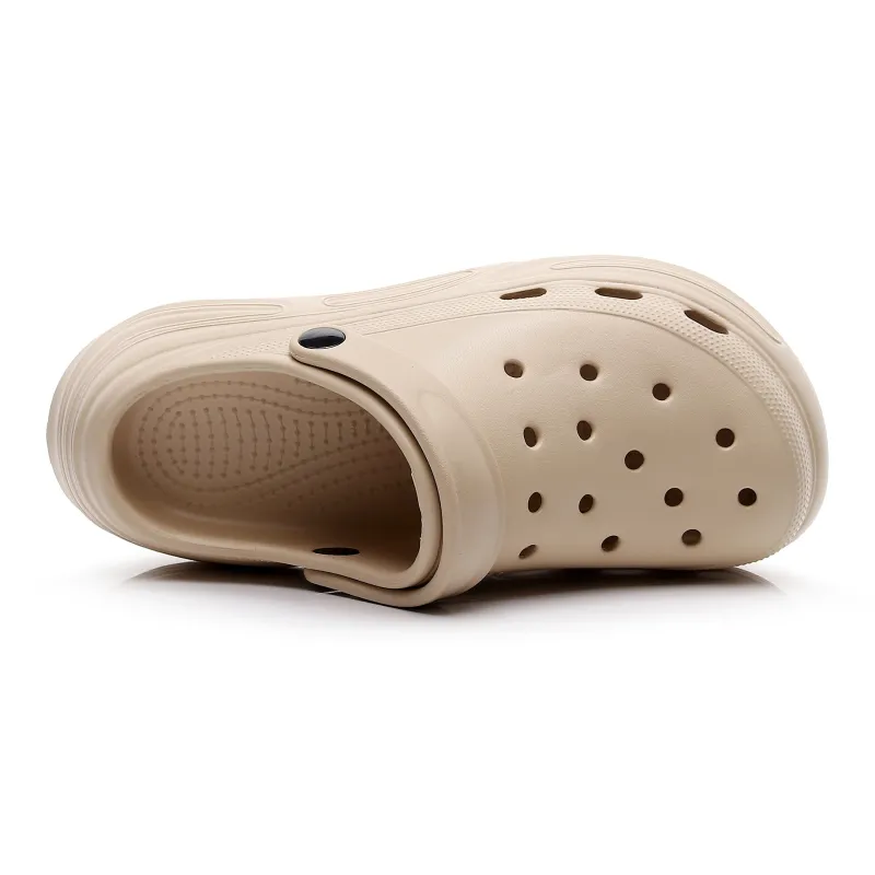 Golofi Platform Squashy And Bouncy Feeling Clogs For Women's Summer Outdoor Slip Resistant Sandals-2