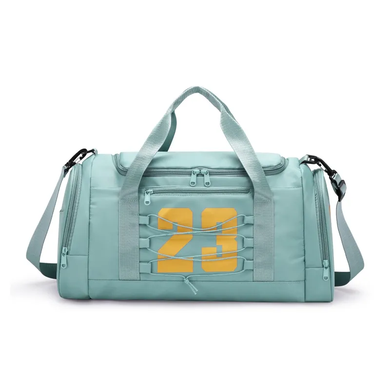 BUBM Nylon One Shoulder Travel Bag Unisex Black/Gray/Pink/Green/Blue/Dark Purple/Light Purple-8