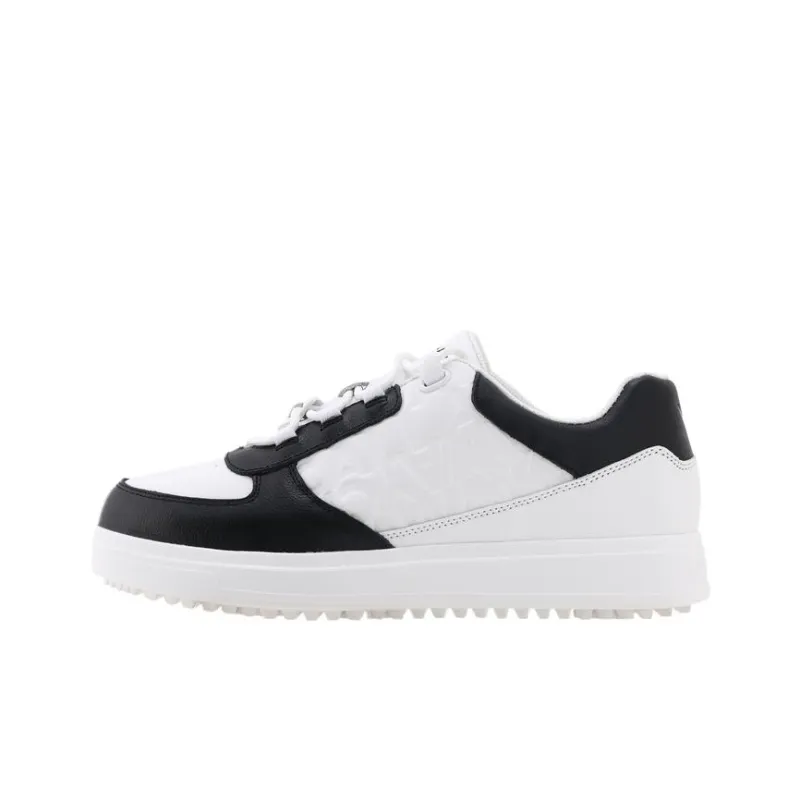 Callaway Fairway Flyer SpyChris Low Top Golf Shoes Men's Black White-0