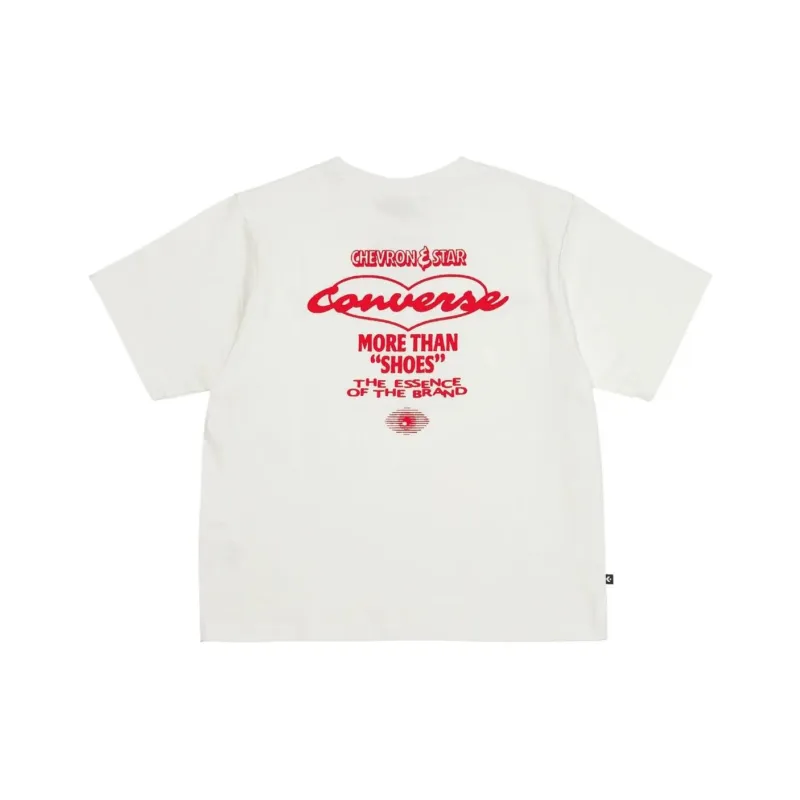 Converse SS25 Regular T Shirt Women's White-1