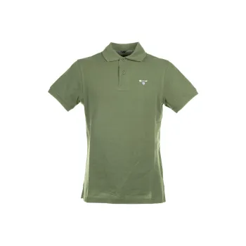 BARBOUR Polo Shirt Men's Olive Green