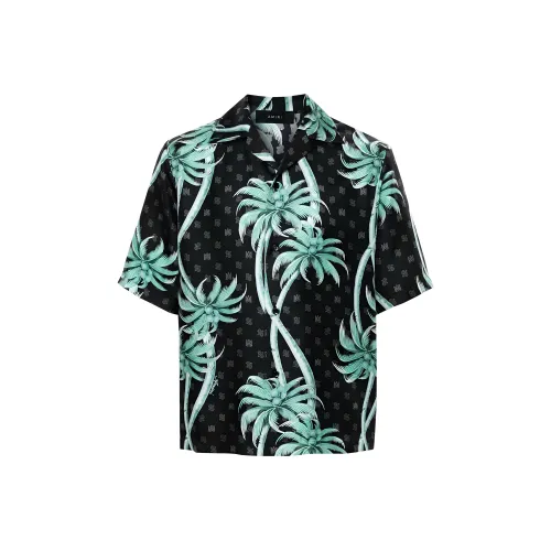AMIRI Twisted Palms Bowling Shirt