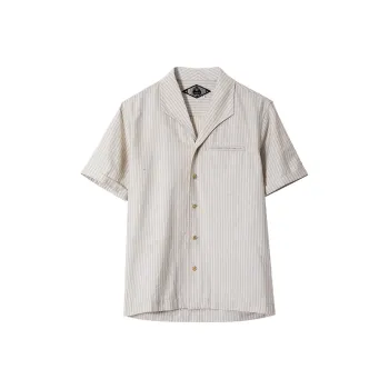 SOARIN YUPPIE Shirt Standard Men's Encouragement Navy Blue Stripes