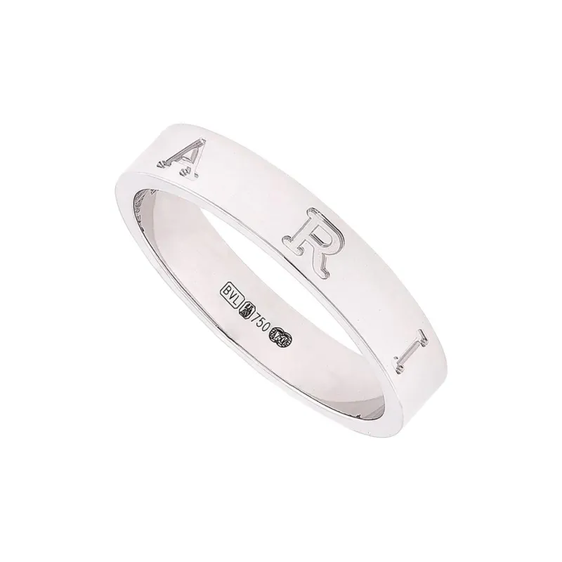 BVLGARI 18K White Gold Rings Women's Silver-0