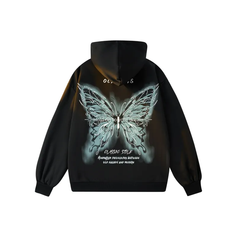Small Columns Under The Sea Hoodie Unisex-4