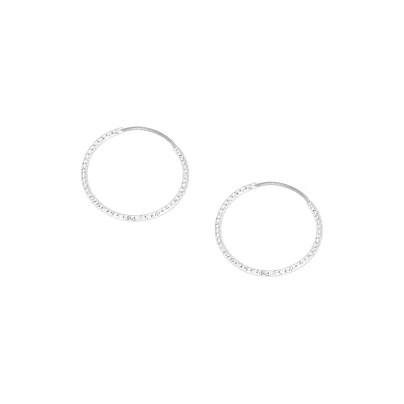 ZWU 999 Fine Silver Earrings Women's-1