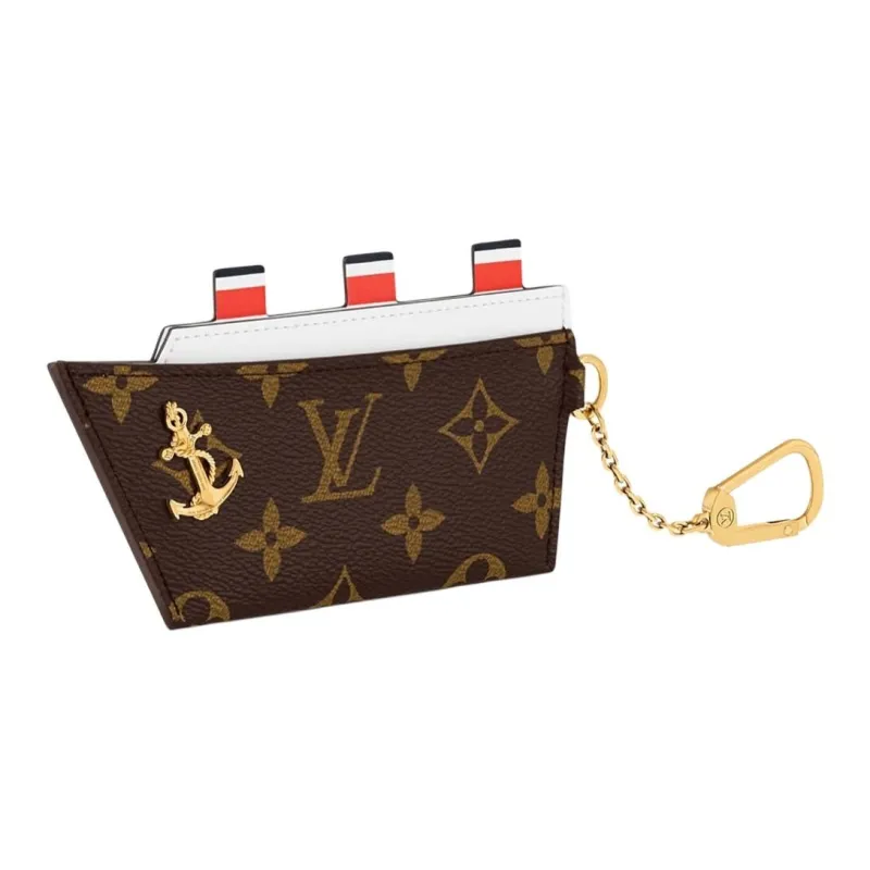 LOUIS VUITTON Cruise Card Holder Monogram-1