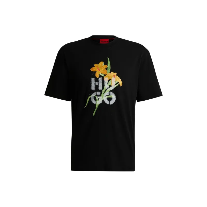 HUGO BOSS T Shirts Men Black-0
