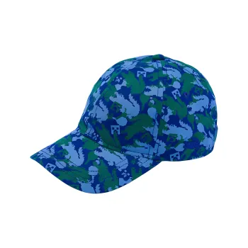 LACOSTE Cotton Baseball Caps Kids' Blue