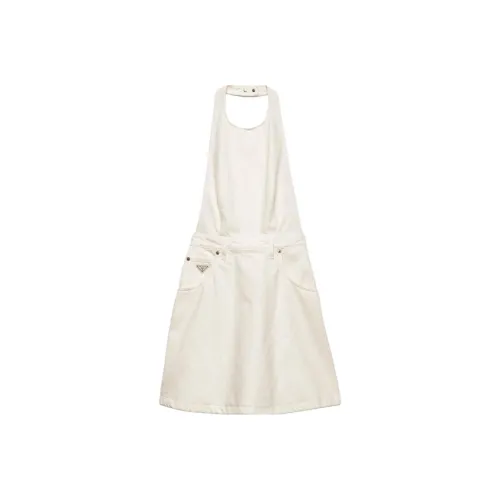 PRADA Sleeveless Dress Women's White