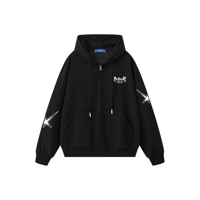 PEIMENG Sweatshirt Jacket Unisex-0