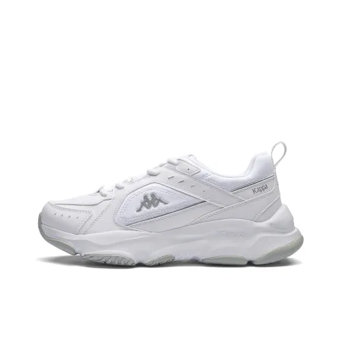 Kappa Anti Rihanna And Wear Resistant Height Increasing Low Top Chunky Sneakers Women's White