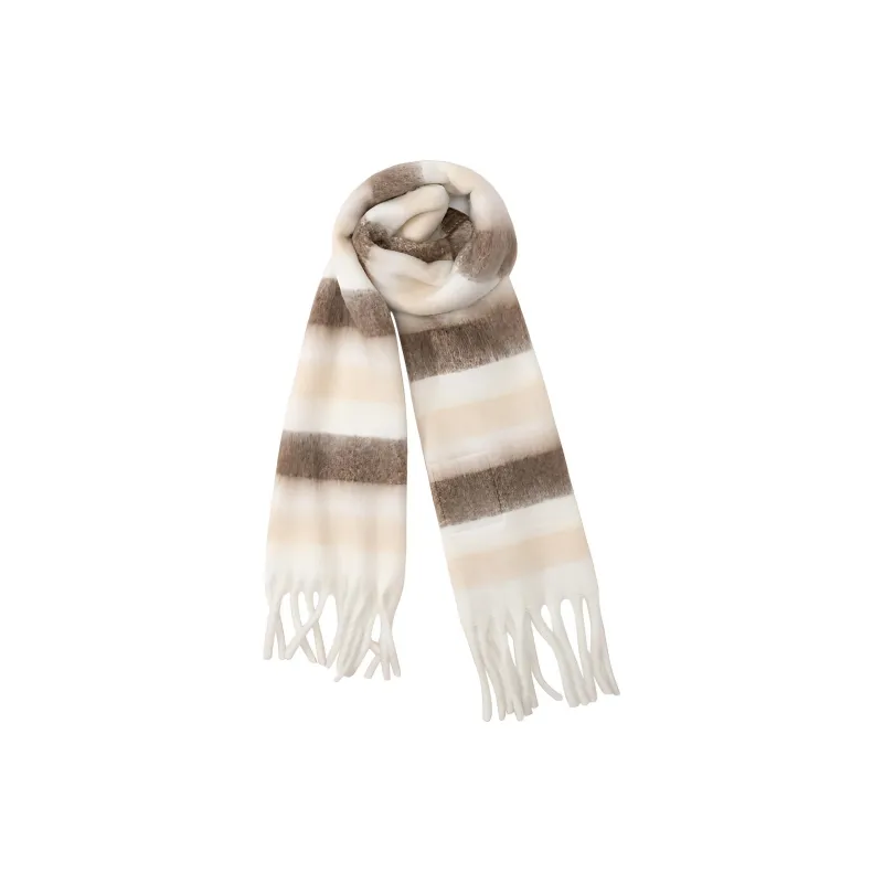 UNVESNO Faux Cashmere Knit Scarves Unisex-1