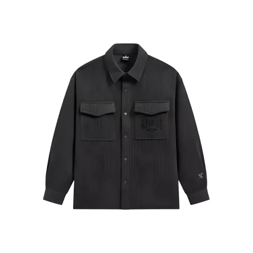 XTEP Basketball Collection Shirt Men's Blue Brown Gray