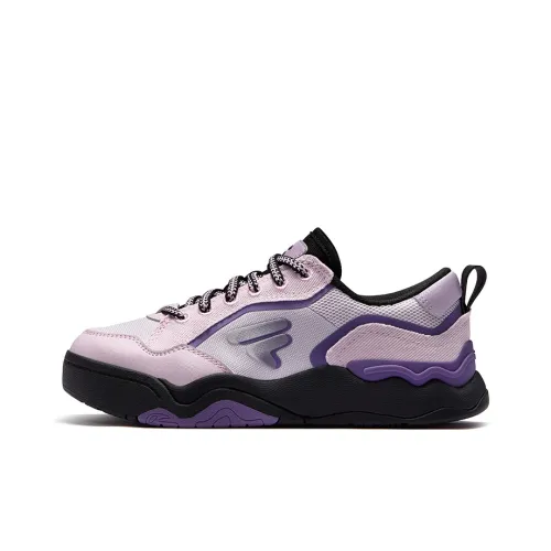 FILA FUSION KICK II DX CVS Low Top Skateboard Shoes Women
s Purple