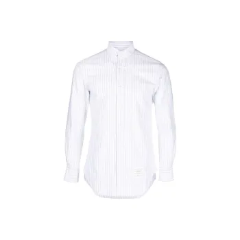 THOM BROWNE Pinstriped Buttoned Shirt