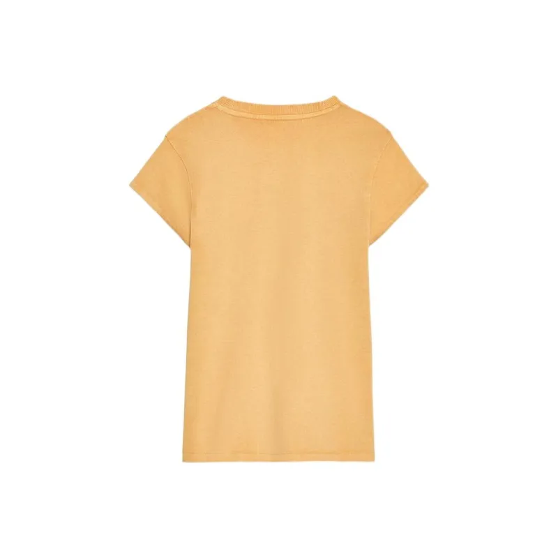 ZARA T Shirts Women's Yellow-1