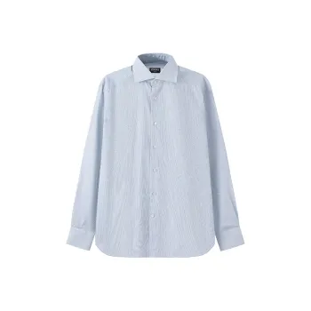 Zegna SS24 Shirt Men's Sky Blue