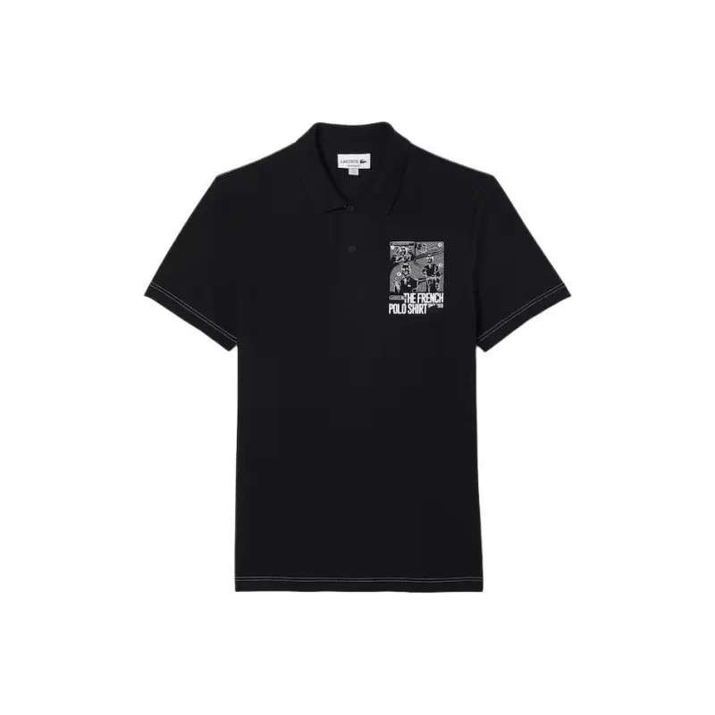 LACOSTE Movement Graphic print Polo Shirt-0