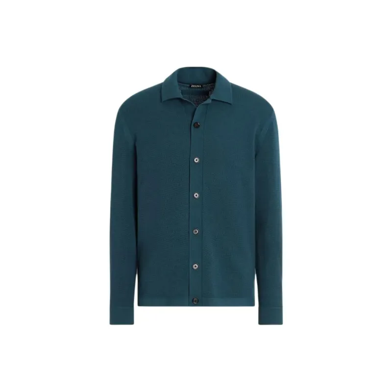 Ermenegildo Zegna Long Sleeved Knitted Shirt-0
