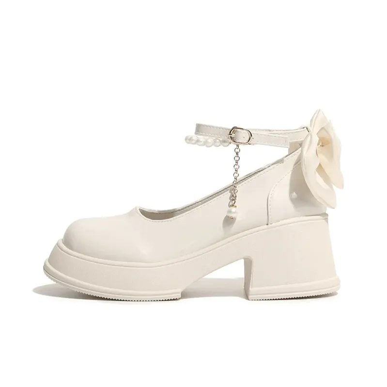 CVOJOO Chunky Heel High Heels Women's-5