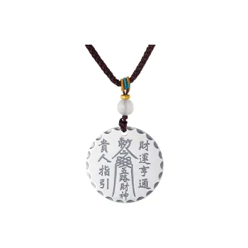 Yu Yin 999 Fine Silver Foot Silver Pendants Unisex