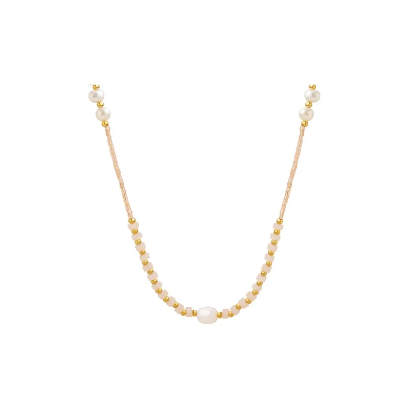 ZHENZHUAOMI Pearl Necklaces Women's-0