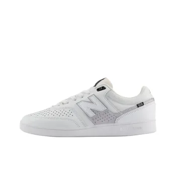 New Balance NB Numeric Brandon Westgate 508 Anti Slip Wear Resistant Low Top Skateboard Shoes Unisex White Gray