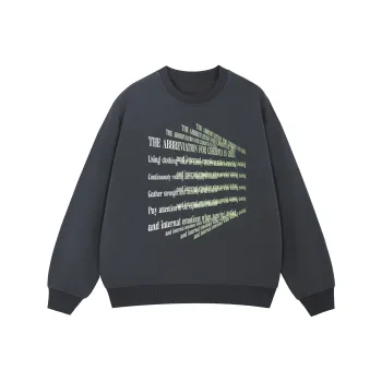 CHRROTA Thickened And Fleece-Lined Sweatshirt Unisex