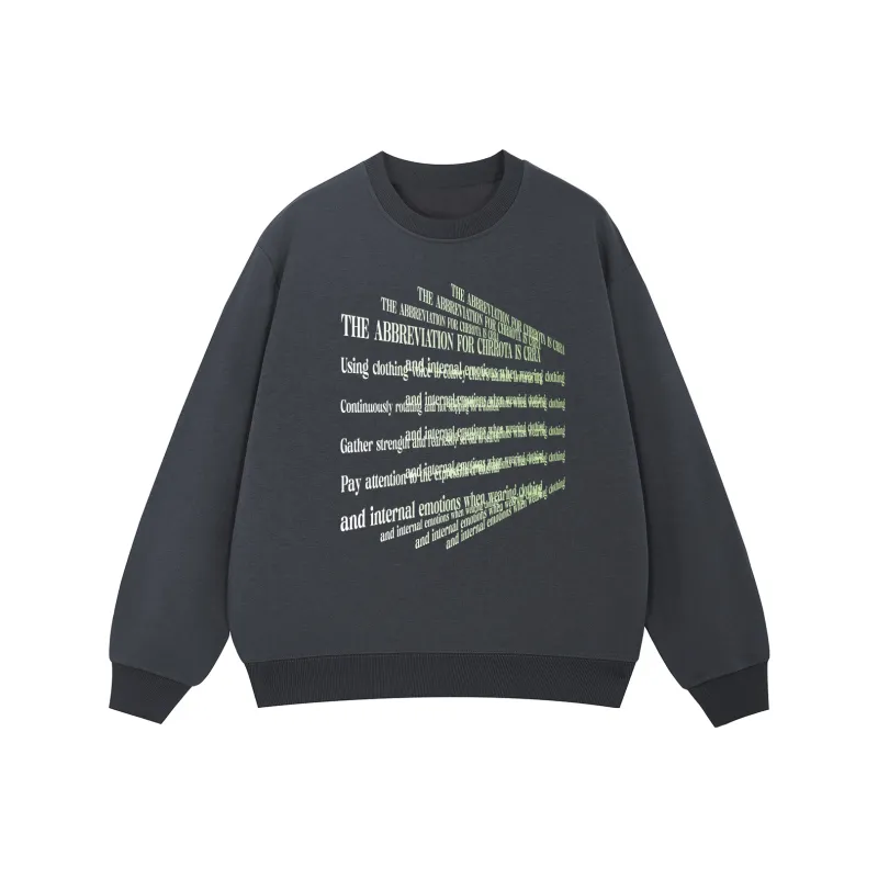 CHRROTA Thickened And Fleece-Lined Sweatshirt Unisex-12