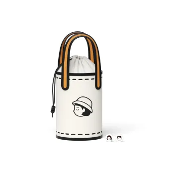 Zowoki Polyester Handbag, Shoulder Bag, Crossbody Bag Unisex White
