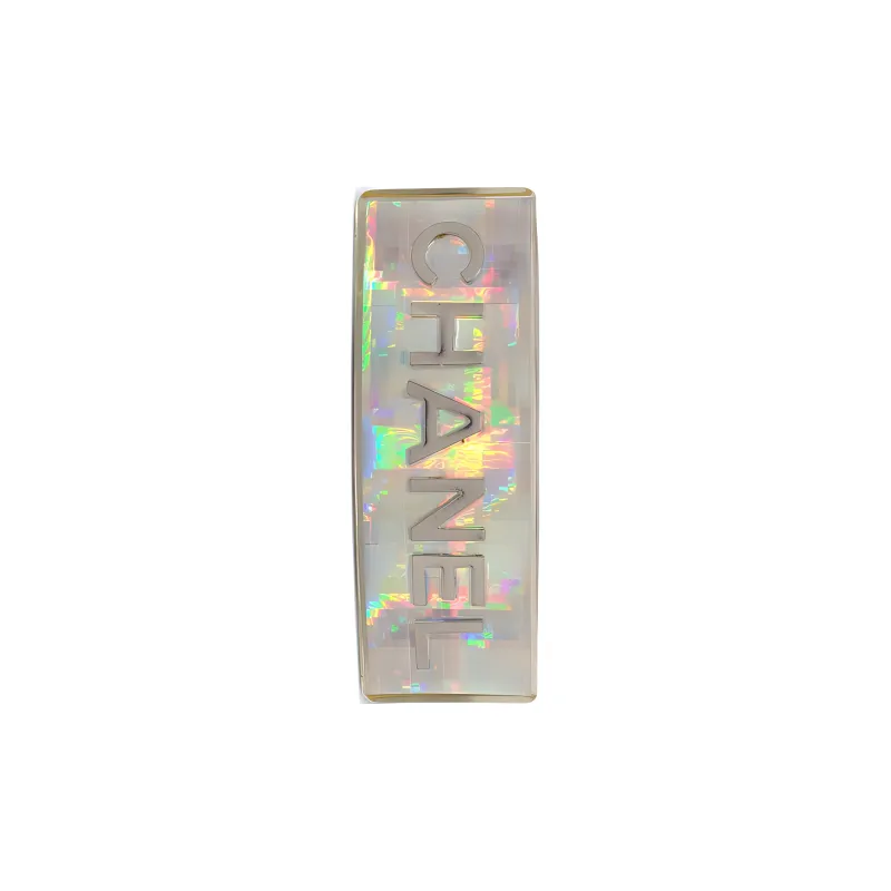 CHANEL 1997 Holographic Hairpin Barrette-1
