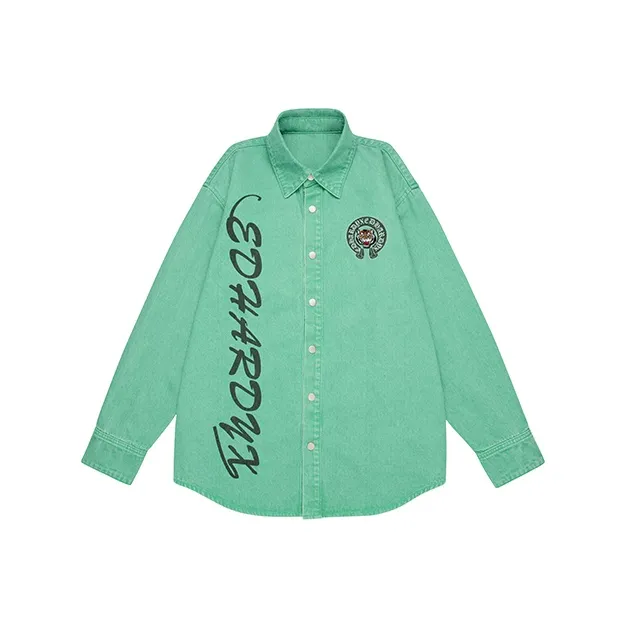 ED HARDY X Shirts Unisex Green-0