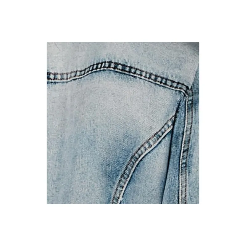 DIESEL Slim Fit Trucker Jacket 'Blue'-4