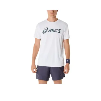 Asics SS25 MATCH SEASONAL GRAPHIC TEE T Shirt Men's Bright White