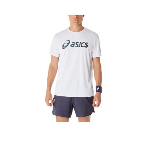 Asics SS25 MATCH SEASONAL GRAPHIC TEE T Shirt Men's Bright White