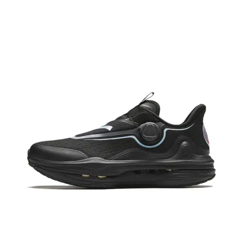Anta Anti Slip Wear Resistant Low Top Training Running Shoes Women's Black