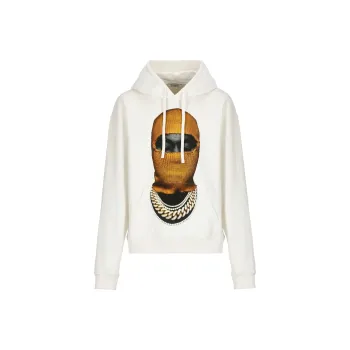 IH NOM UH NIT Mask Printed Drawstring Hoodie