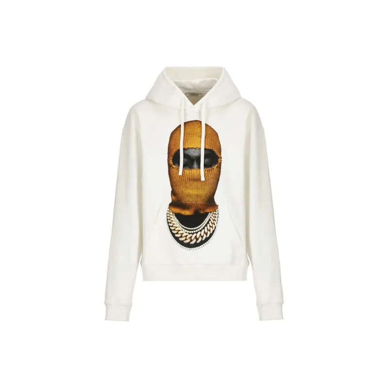 IH NOM UH NIT Mask Printed Drawstring Hoodie-0