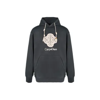 Carpe Diem Sweatshirt Unisex Smoke Ink