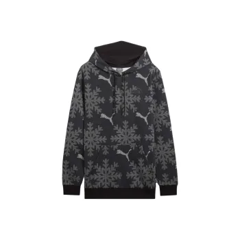 PUMA ESS+ Logo Lab Winter Snowflake Hoodie