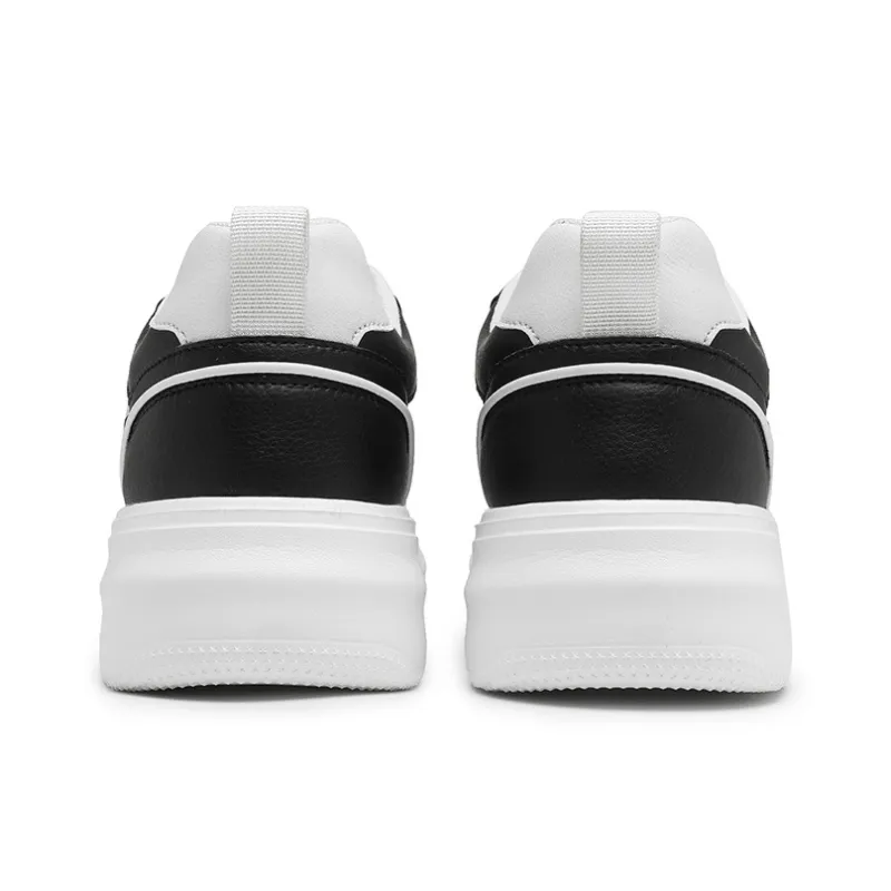 JEANSWEST Cushioning Wear-Resistant Low-Top Round Tip Lace-Up Platform Niche Individual Trendy Skateboard Shoes Men's-11