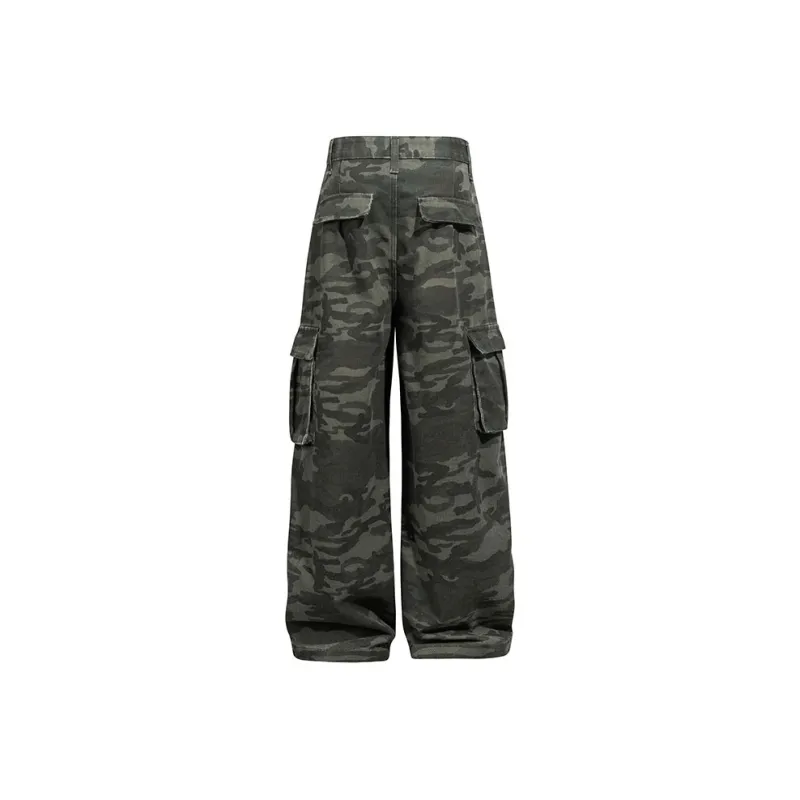 RED DRAGONFLY Jeans Unisex Camouflage-2
