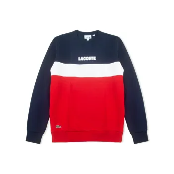 LACOSTE Sweatshirt Men's Red White/Blue