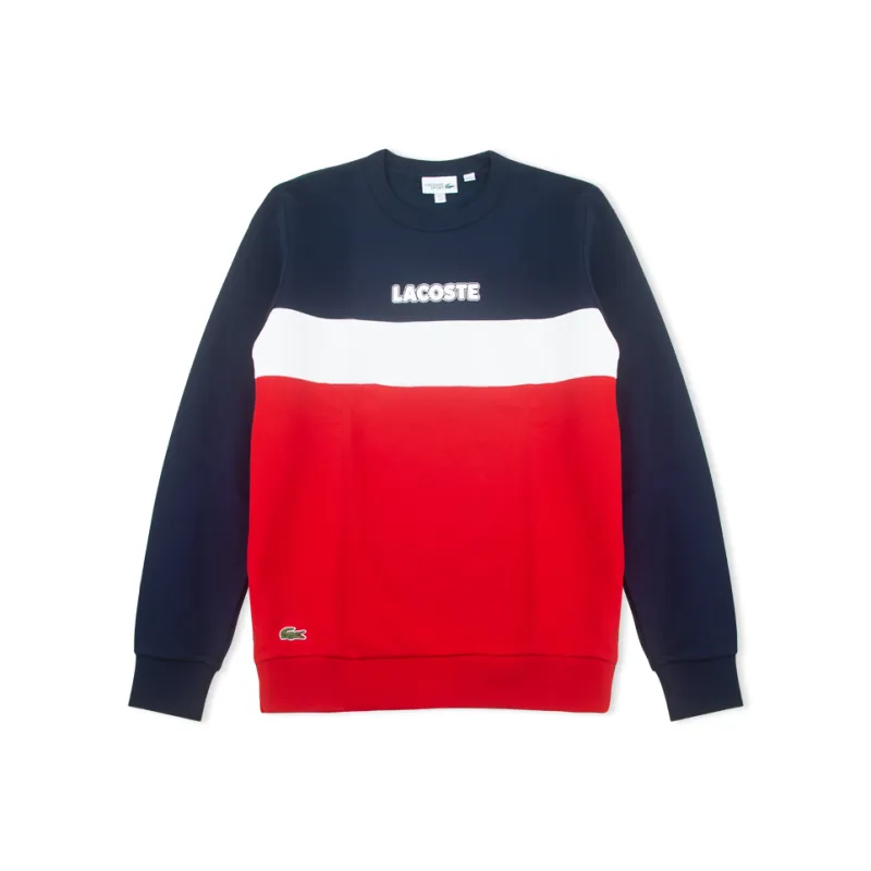 LACOSTE Sweatshirt Men's Red White/Blue-0