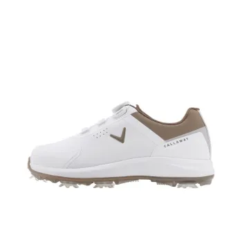 Callaway FAIRWAY TRACKER Low Top Golf Shoes Women's Beige Yellow
