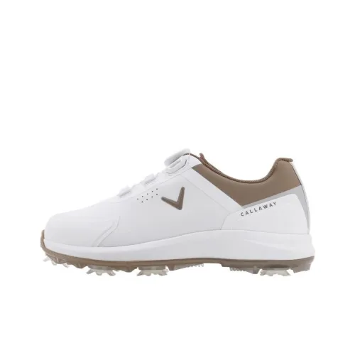 Callaway FAIRWAY TRACKER Low Top Golf Shoes Women's Beige Yellow